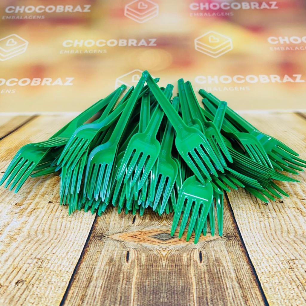 50~250 GARFO SOBREMESA PS VERDE BELLO FESTAS em Oferta na Shopee