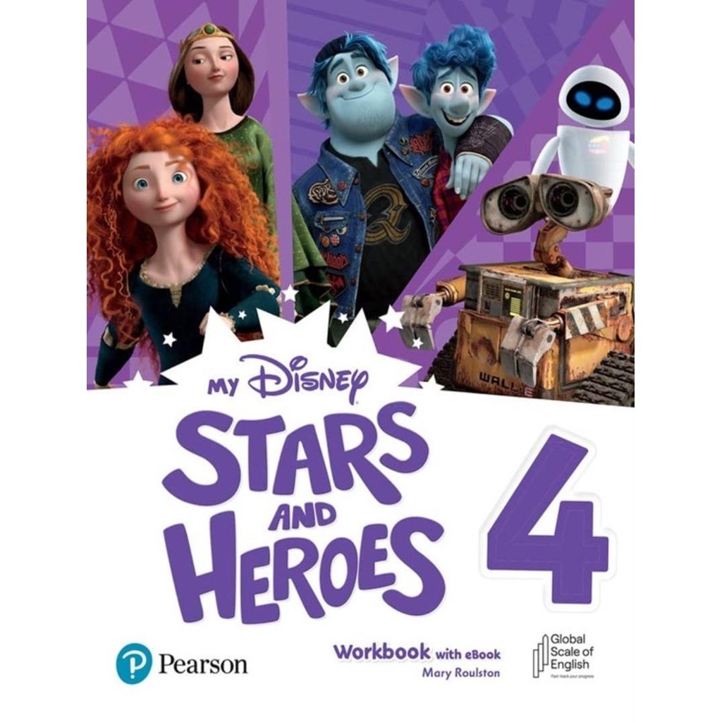 My Disney Stars And Heroes 4 Workbook With Ebook