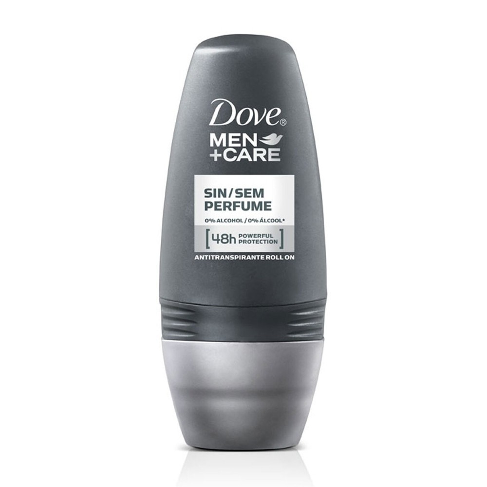 Desodorante Roll On Dove Men Care Sem Perfume 50ml em Oferta na Shopee