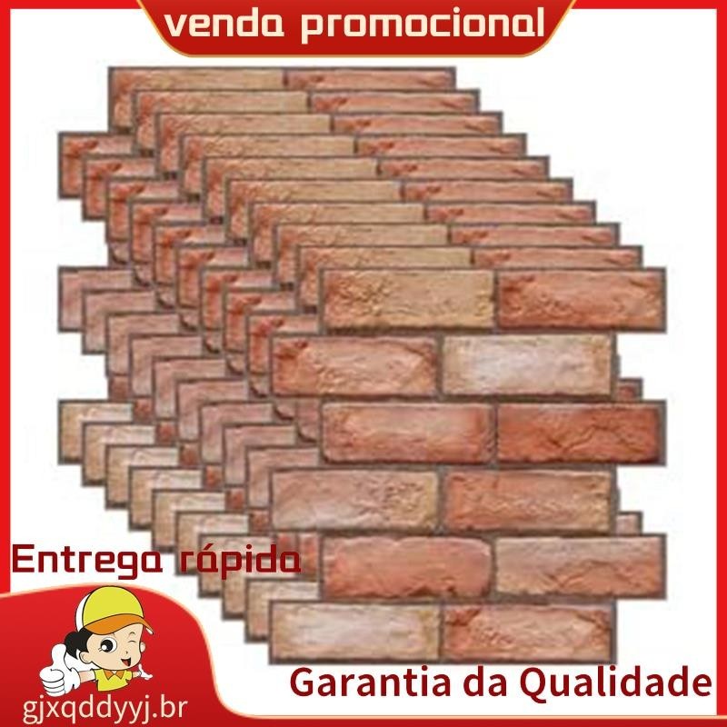 Kit Autoadesivo De Painéis De Parede 3D , Pacote De 10 , Conjunto Autoadesivos 3D Para Cozinha , Quarto , Banheiro , Sala De Estar.gjxqddyyjbr