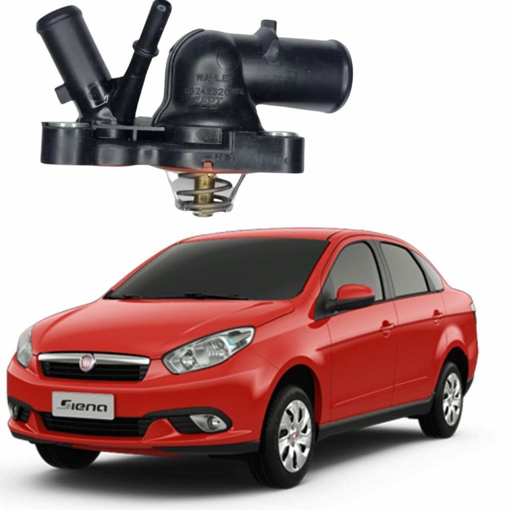 CARCACA VALVULA TERMOSTATICA 1.6 / 1.8 16V E-TORQ 6 MARCHAS - FIAT BRAVO 12-15 - DOBLO 12-21 - GRAND SIENA 13-18 - IDEA 12/16 - LINEA 2012/2016 - PALIO 2012-2017 - PUNTO13/17 - STRADA 12-20