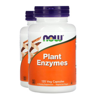 Kit 2x Enzimas Digestivas Now Foods Plant Enzymes 120Cáps Importado/Made in Usa em Oferta na Shopee