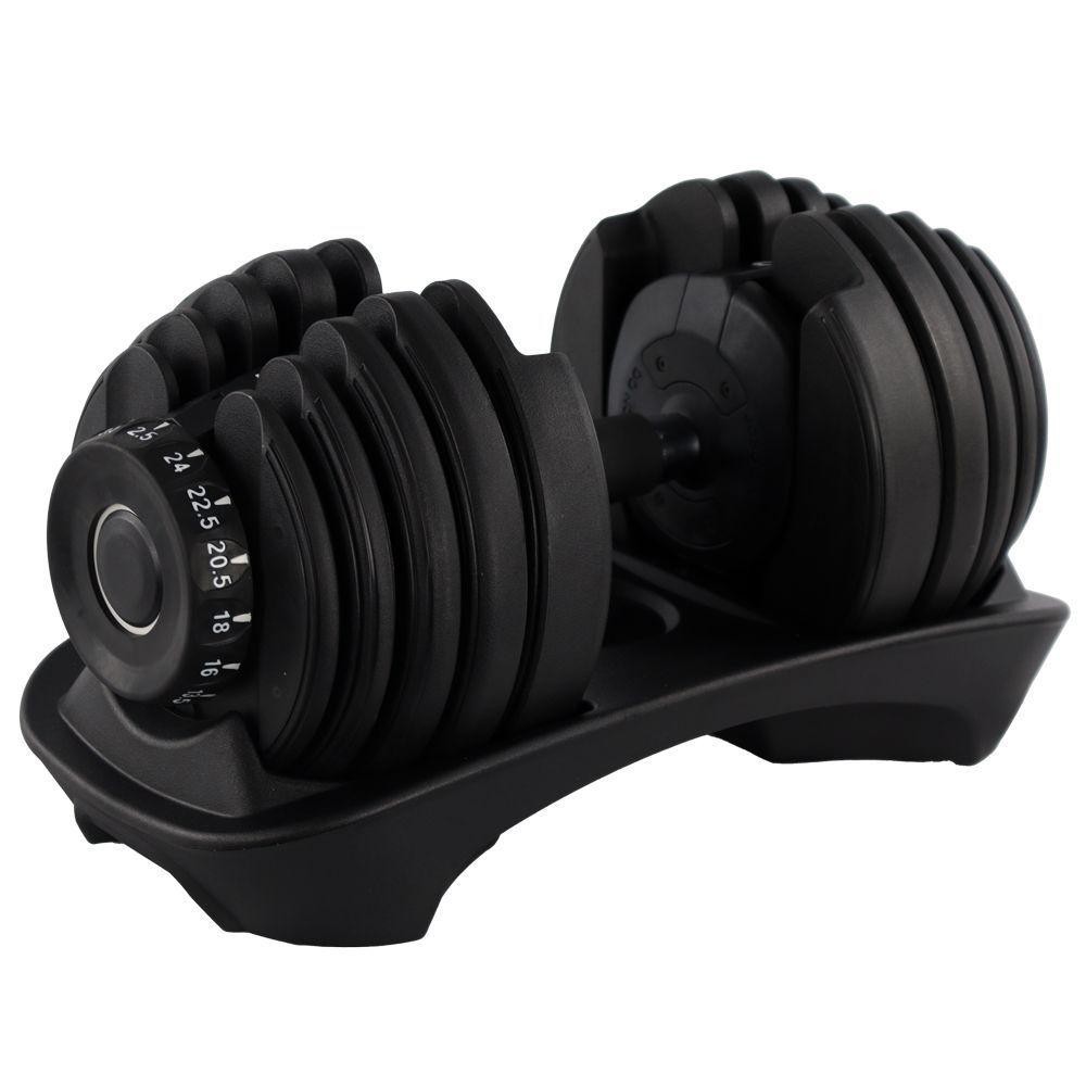 Dumbbell Halter Regulável Anilhas 24Kg Gallant Elite Pro (GDb24R0A-Pt )