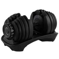 Dumbbell Halter Regulável Anilhas 24Kg Gallant Elite Pro (GDb24R0A-Pt )
