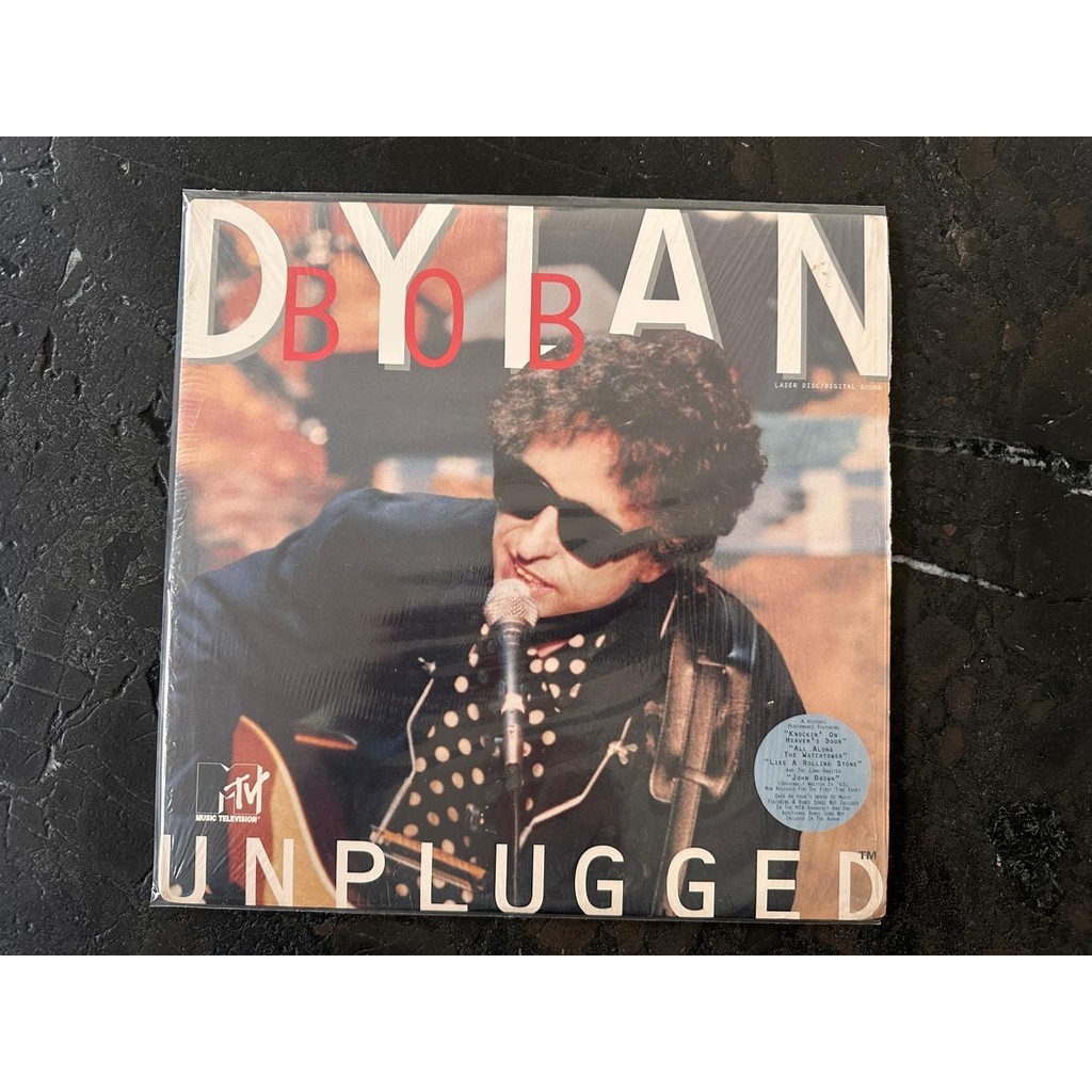 Laserdisc Bob Dylan Unplugged importado Estados Unidos