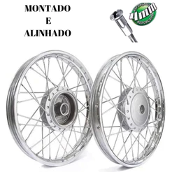 Par Aro Roda Raio 4mm Moto Cg Titan Fan 150