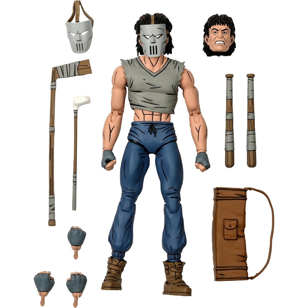 Teenage Mutant Ninja Turtles (Mirage Comics) - 7” Scale Action Figure – Casey Jones Neca Importação Oficial