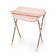 Banheira de Bebê Plástica Galzerano Classic 7045 com Trocador e Suporte Rose