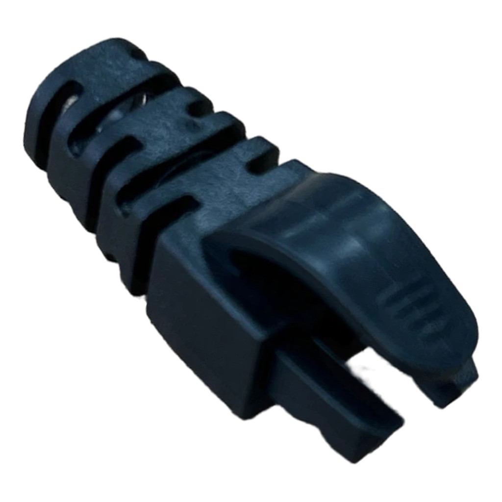 20 Unid Capa Snap In Para Rj45 Boot Cat5e/cat6 Preto - LINK+