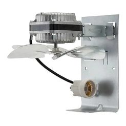 Exaustor Para Churrasqueira De Carvão Alta Temperatura Kit Com Suporte P/ Lâmpada Potência 60w - Original Ventisol