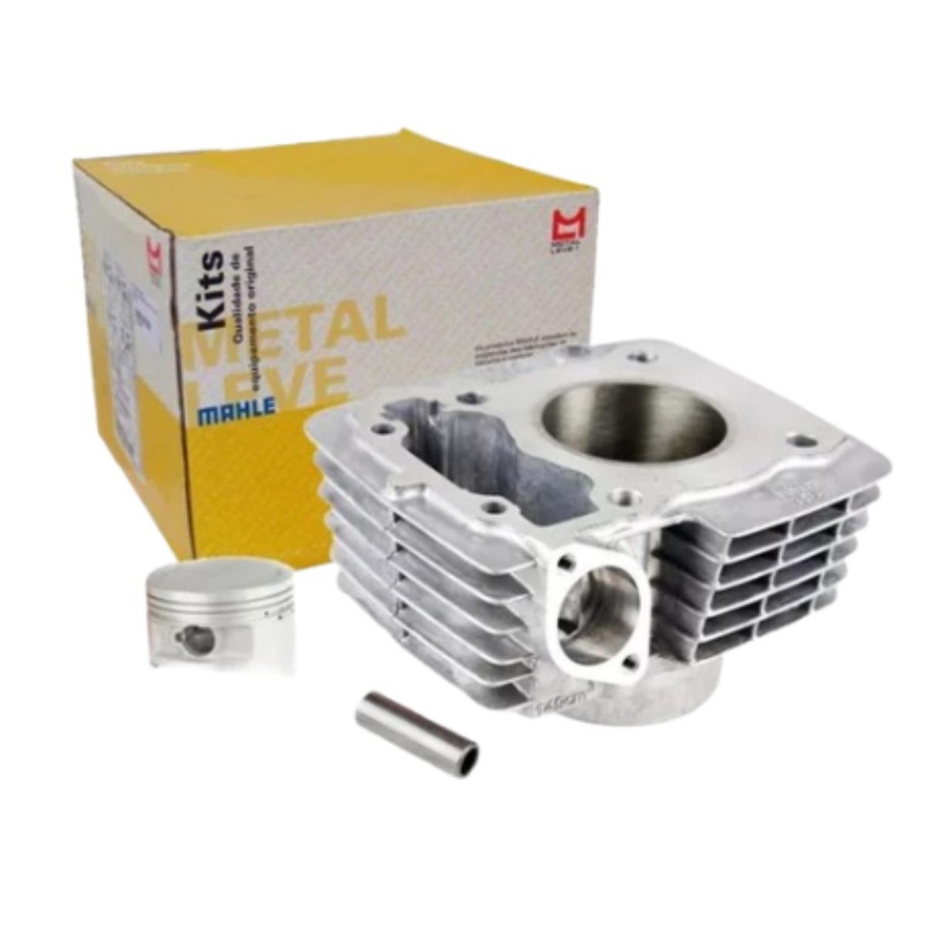 Kit Cilindro Motor CG TITAN FAN NXR BROS 150 2004 até 2020 Original Metal Leve