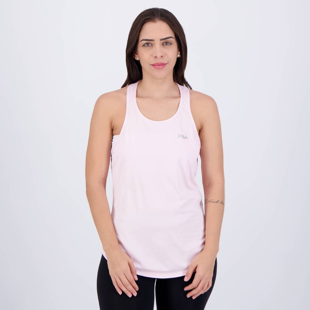 Regata Fila Basic Sports Polygin Feminina em Oferta na Shopee