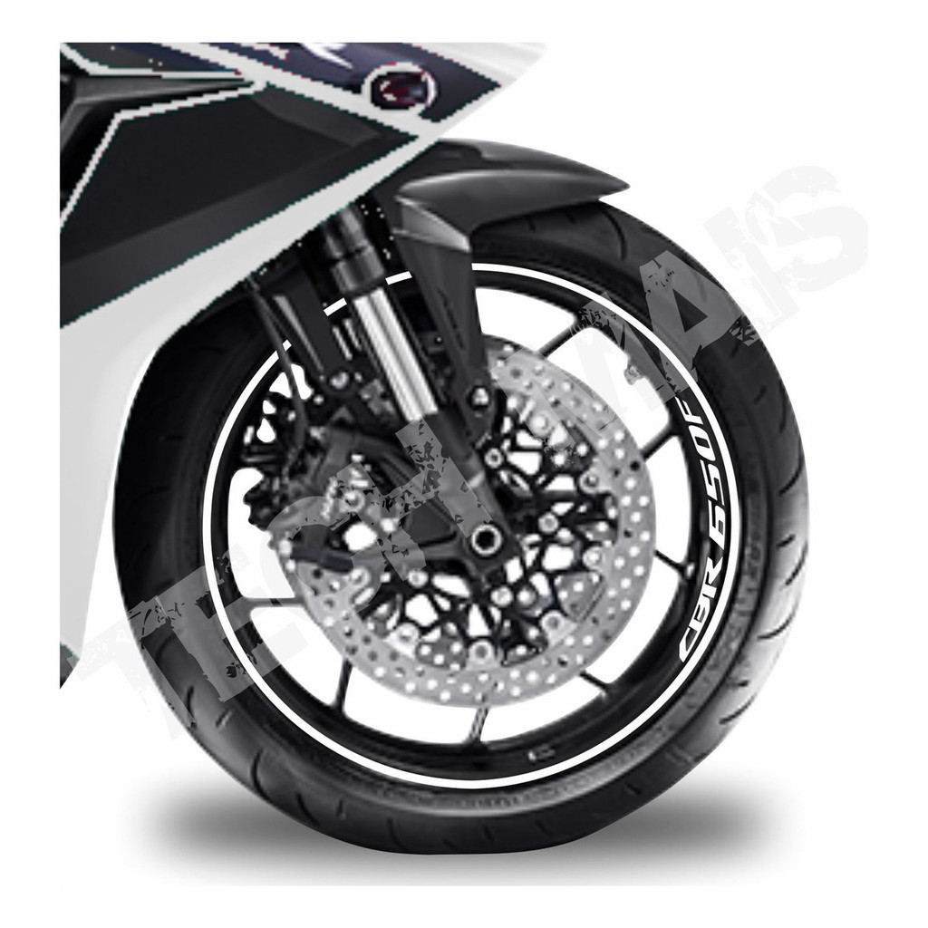 Adesivos Refletivos Para Friso 7mm De Moto Honda Cbr 650f