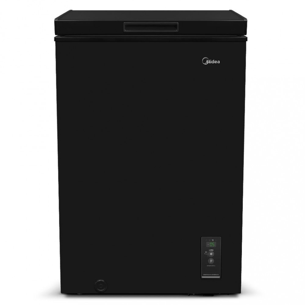 Freezer Horizontal Midea CBA10P1 Digital Flexbeer 100L Preto 110V