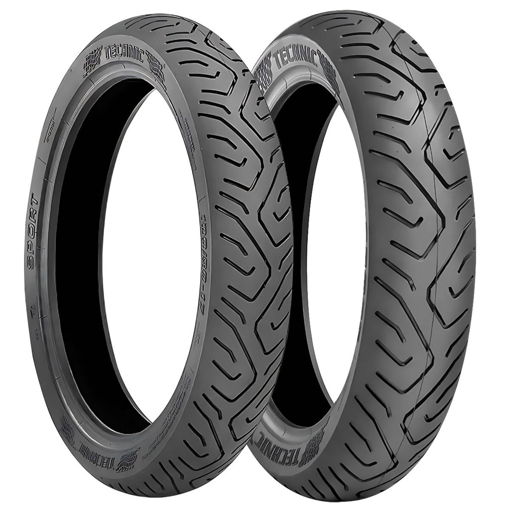 Par Pneu Moto Cbx Twister 250/ Fazer 250/ Haojue Dr 160 100-80-17 +130-70-17 Sport S/ Câmara Technic