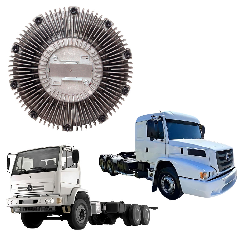Embreagem Viscosa Compatível Mercedes 1632 / 2423 / 2428 (MOTOR OM 906 LA/HLA, 926 LA, M 906 LAG)