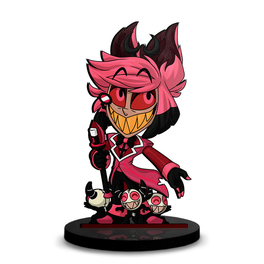 Totem Médio Boneco Alastor - 14cm + Base em Oferta na Shopee