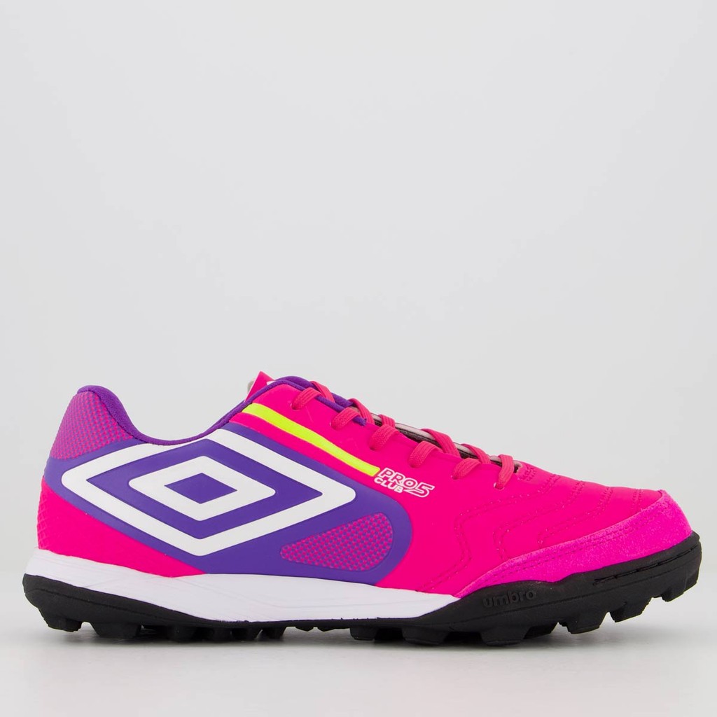 Chuteira Umbro Pro 5 Bump Society Rosa - Sports & Outdoors