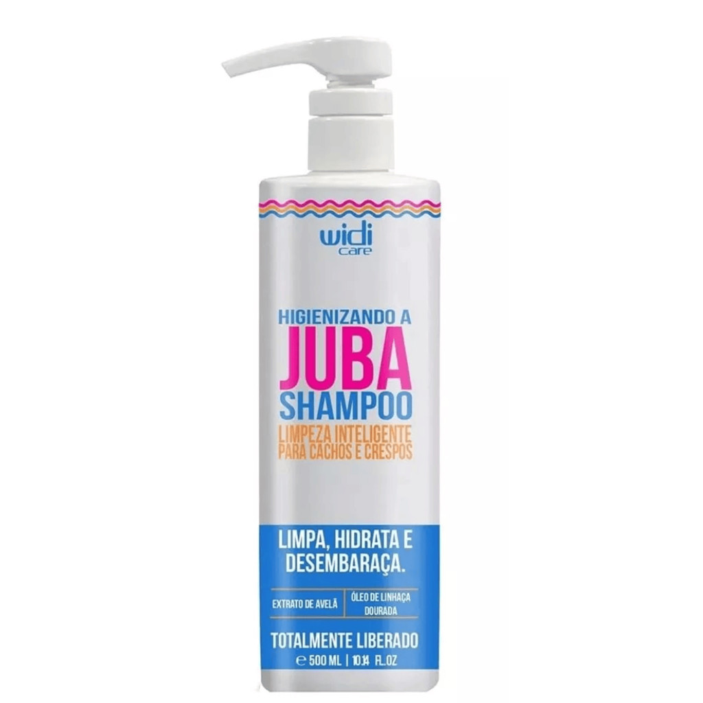 Higienizando a Juba Shampoo 500 ml - Widi Care - Beauty