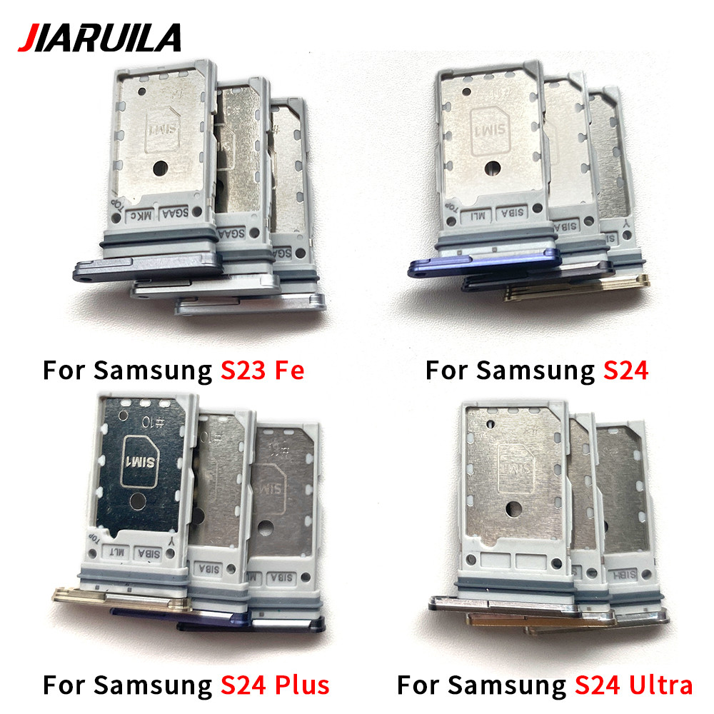 Para Samsung S24 Plus Ultra S23 Fe Bandeja Gaveta de Chip Gavetinha Sim Slot