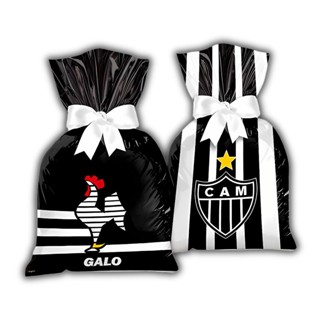 08~40  SACOLA ATLETICO MINEIRO  FC LEMBRANCINHA  REGINA em Oferta na Shopee