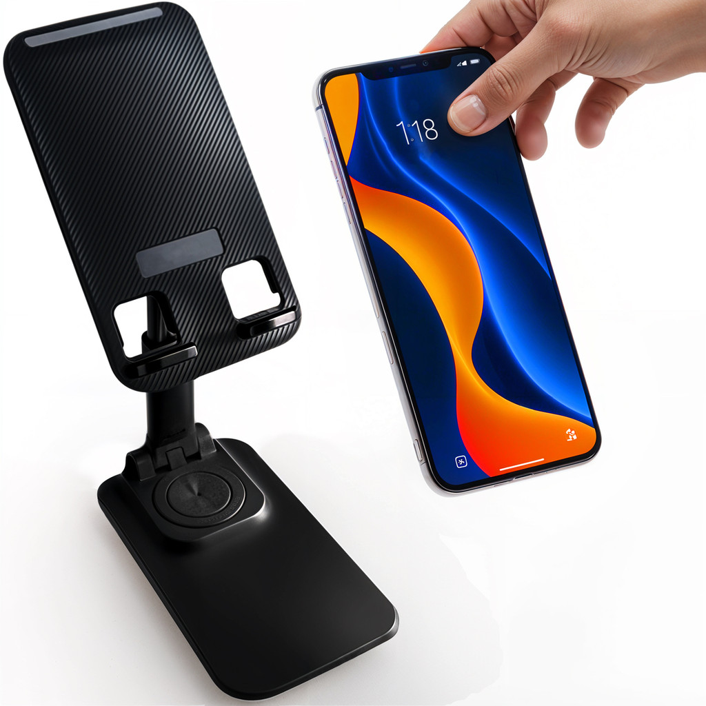 Suporte Universal Celular Tablet Articulado Escritório Mesa Cama Portátil Gravação Live Vídeo Gamer