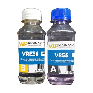 Resina Epóxi Rígida + Endurecedor VRG5 145g Baixa Espessura em Oferta na Shopee
