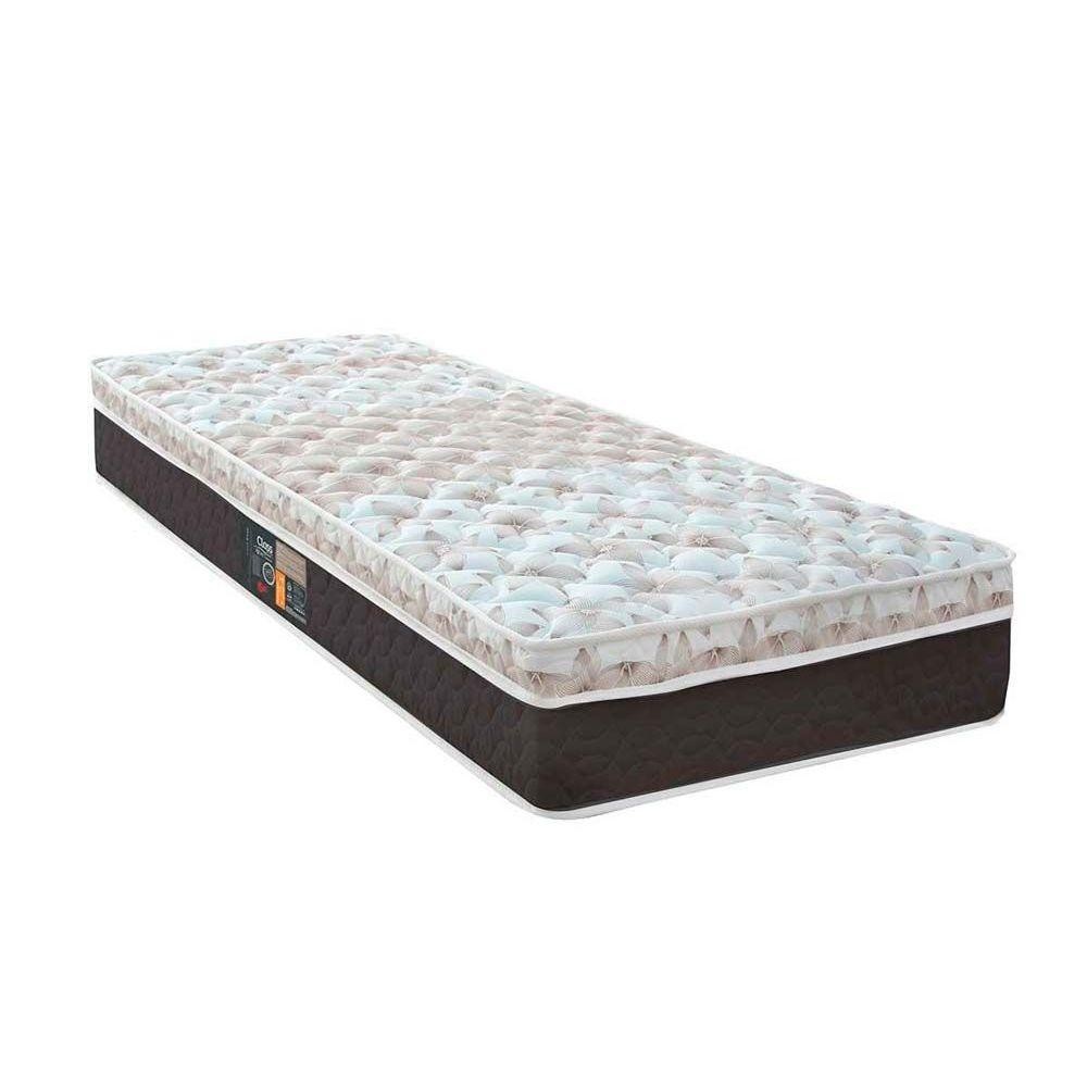 Colchão Solteiro Molas Ensacadas Pocket Híbrido Class Euro Pillow (78x188x25) - Castor - Home & Living