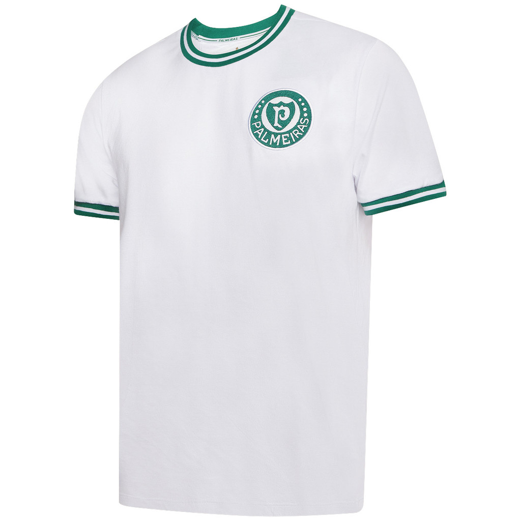 Camisa Palmeiras Retrô Academia 1973 Branco Masculina Oficial em Oferta na Shopee