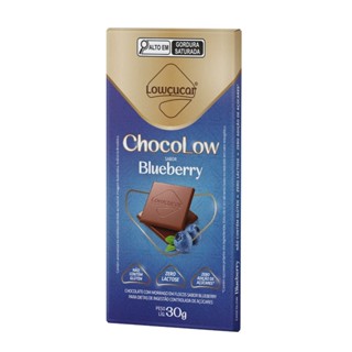 Chocolate Chocolow com Blueberry Zero Lactose 30G em Oferta na Shopee