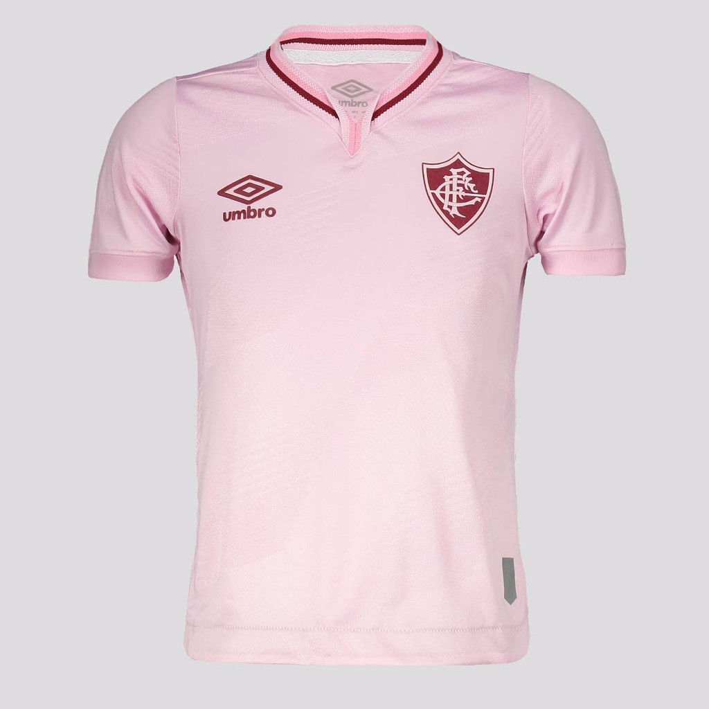 Camisa Umbro Fluminense Outubro Rosa 2024 Juvenil - Sports & Outdoors