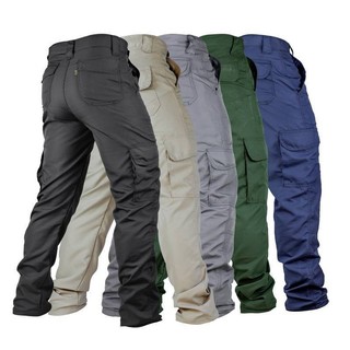 Calça Cargo FOX BOY Tática Cargo 6 Bolsos Trilha Pescaria Seca Rápido