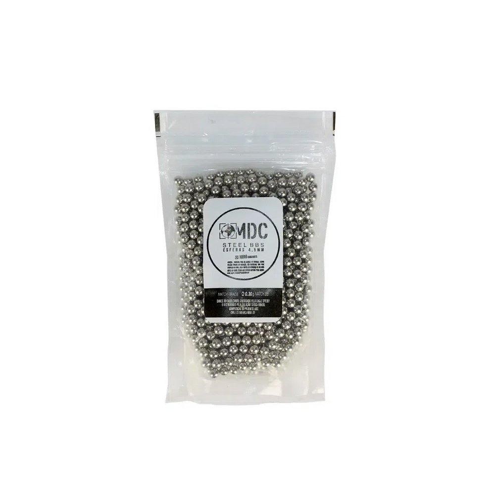 Esfera De Aço Bbs 4.5mm Com 1000und Ultra Polida - Mdc - Sports & Outdoors