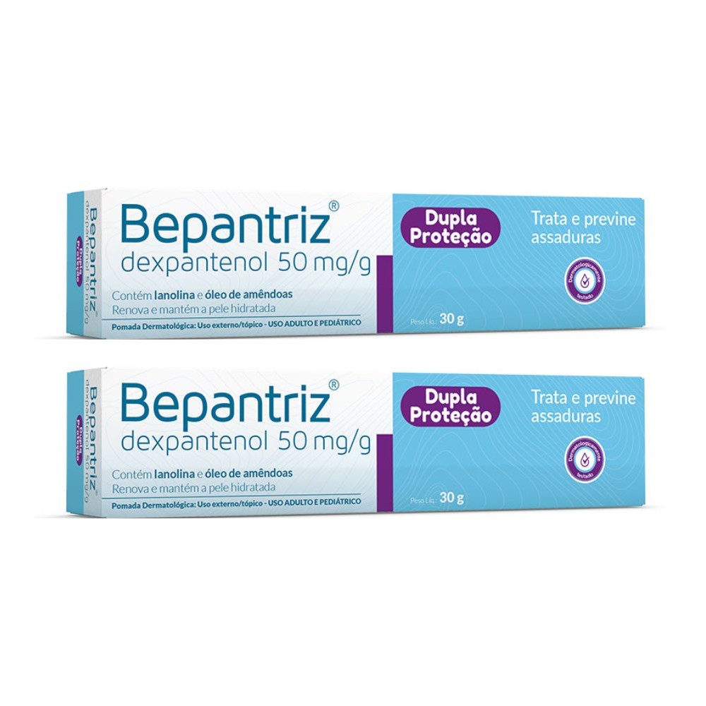Kit Pomada Bepantriz Cimed 30g Contém 2 Unidades - CIMED