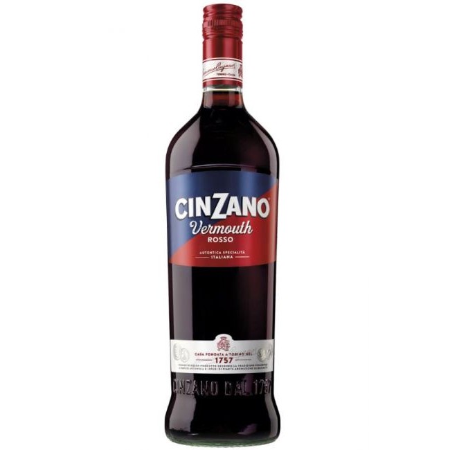 VERMOUTH CINZANO ROSSO 1000ML - Food & Beverages