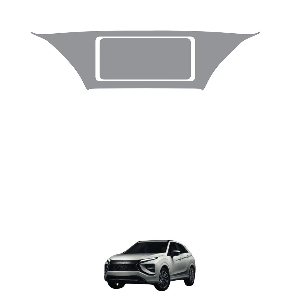 Película PPF Proteção Kit Multimídia Mitsubishi Eclipse Cross HPE-S 2025 Transparente TPU Anti Risco