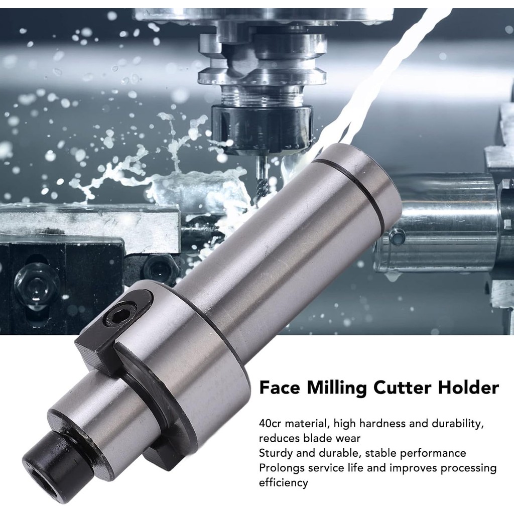 Suporte para fresa facial CNC Fresadora de Torno Peça de Trabalho Ferramenta de Corte de Usinagem C25‑FMB22 Cortador