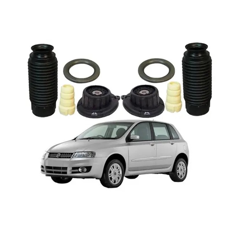 1  Kit Batente  Coxim Dianteiro  Stilo ( 2003 A 2012)