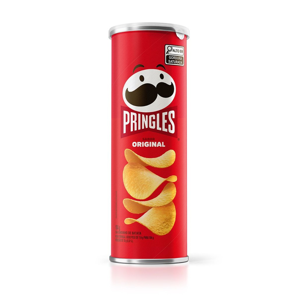 Salgadinho Batata Frita Pringles® Original 104g