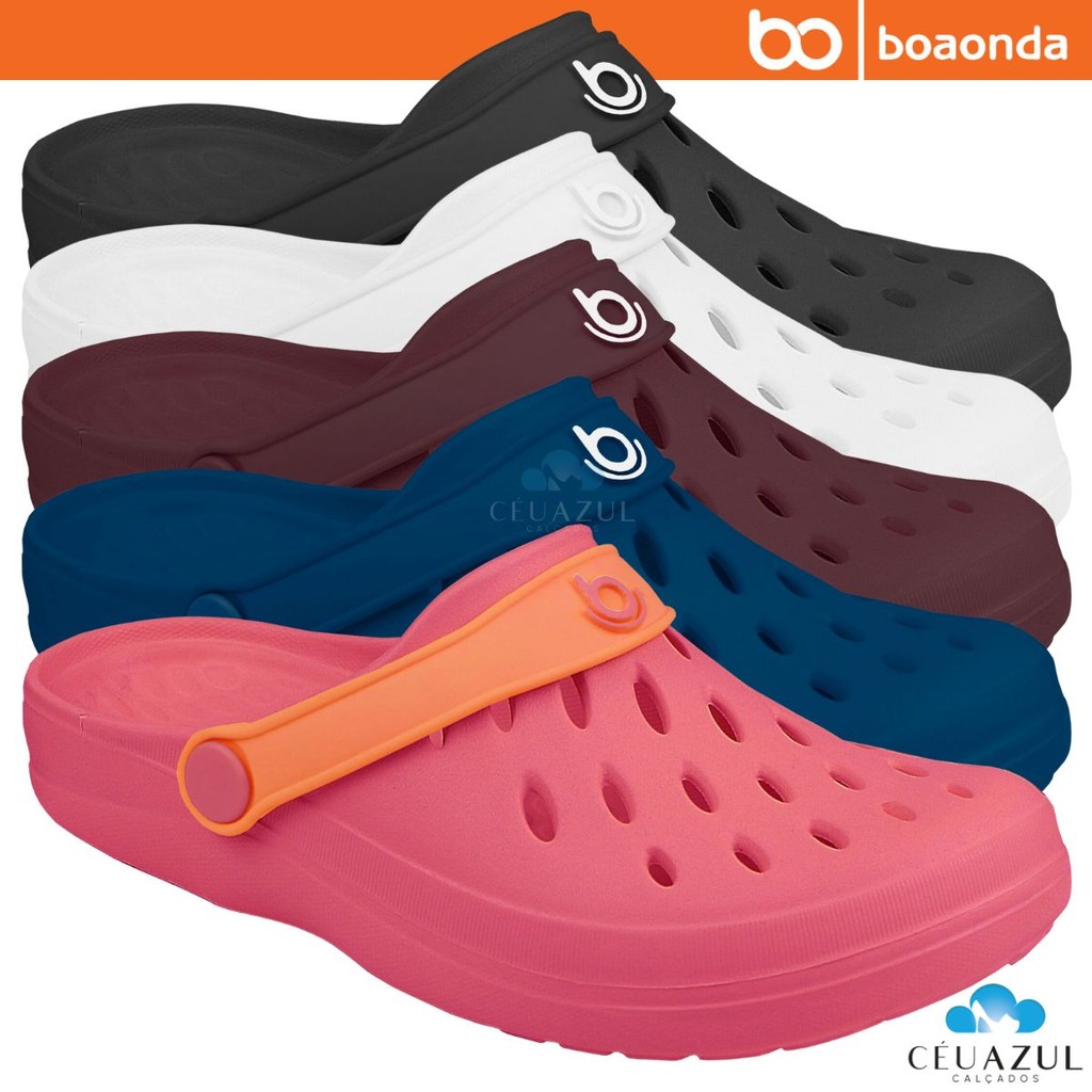 Sandalia Chinelo BoaOnda Easy Feminina Babuche Ortopédica Esporão Fascite Plantar Confortável em Oferta na Shopee