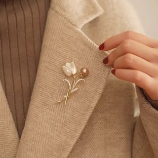 Broche de Strass ins Unique Suit Accessories Atmospheric Pino Anti-Brilho em Oferta na Shopee