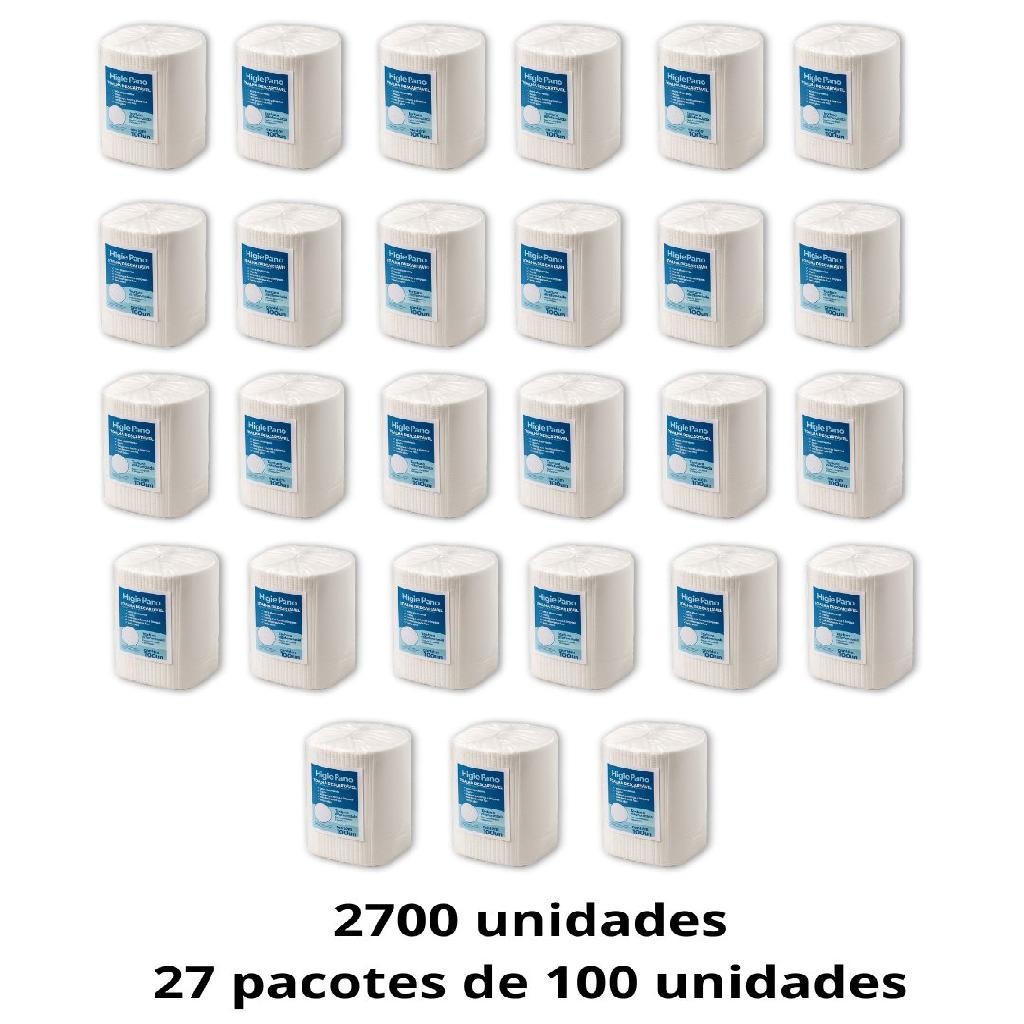 2700 Unidades Lenço Multiuso HigiePano - Toalha para Banho no Leito e Limpeza Corporal Ideal para Higiene