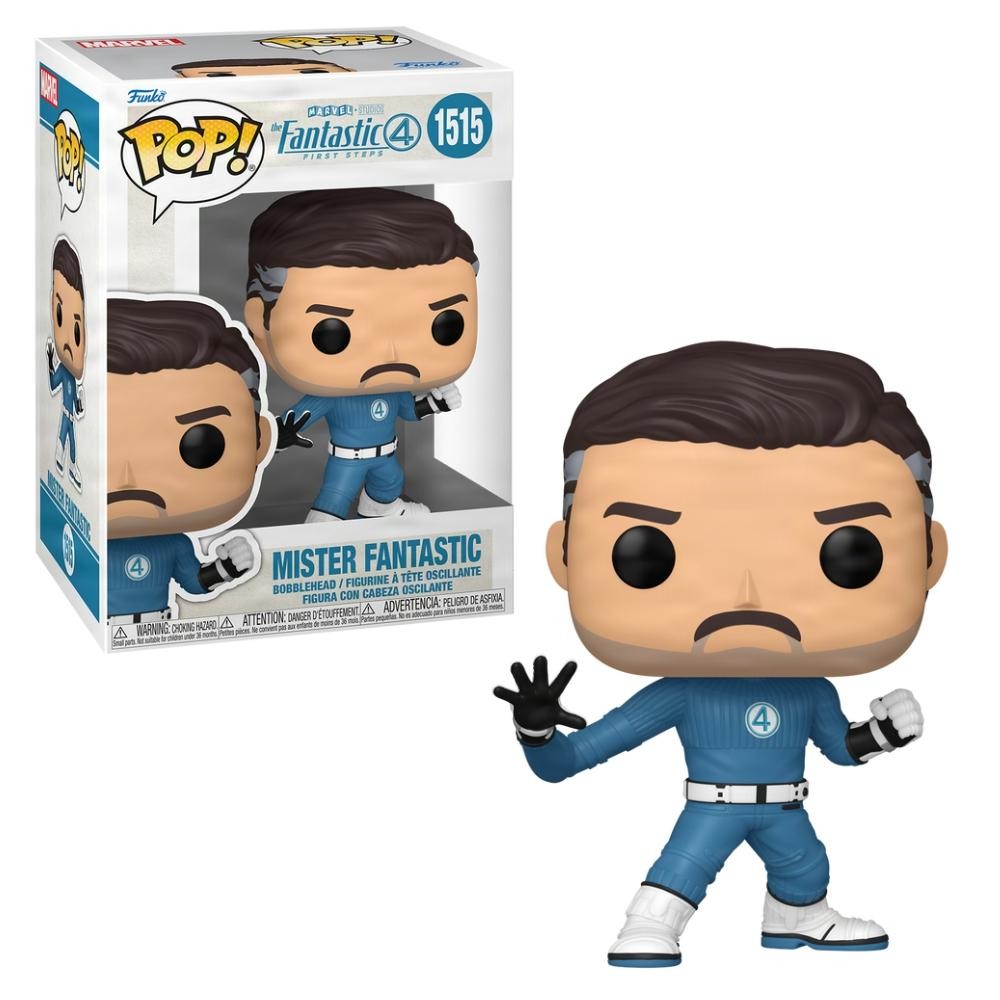 Boneco Funko Pop! Quarteto Fantástico Sr. Fantástico - Hobbies & Collections