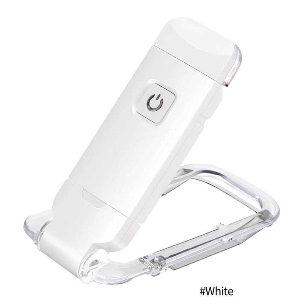 Luminária para  Leitura De Livros LED Brilho Ajustável USB Clip De Proteção Dos Olhos Portátil Bookmark Light