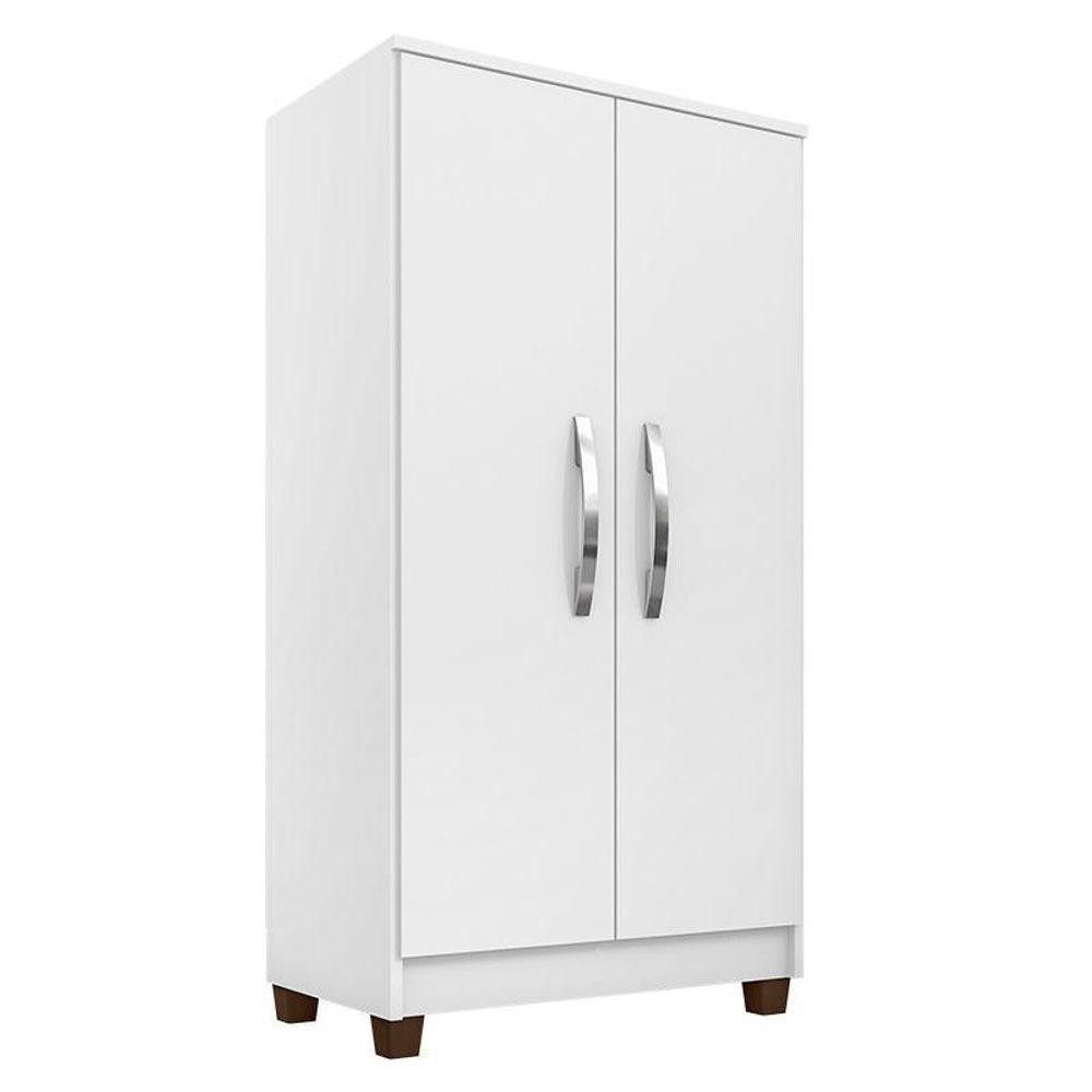 Armário Multiuso Recife revestido na cor Branco Brilho - Incorplac em Oferta na Shopee