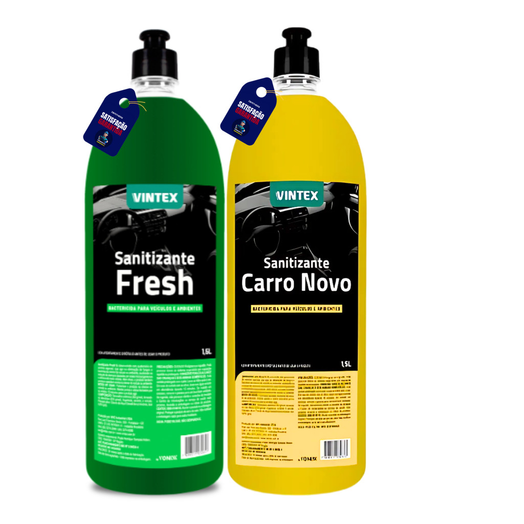 Kit 2 Odorizadores Aromatizante Cheirinho Sanitizante Vintex
