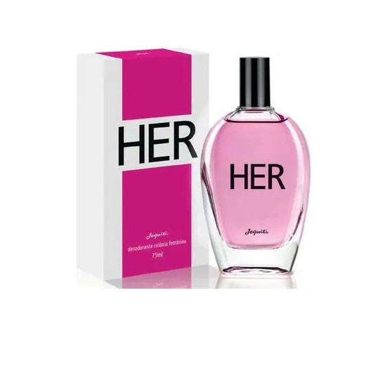 Perfume Barato Jequiti Her Desodorante Colônia Feminina Jequiti 75ml
