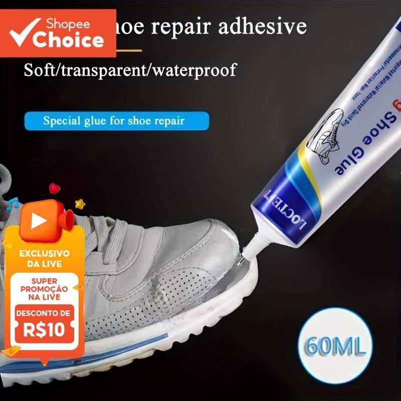 Cola Forte Universal Para Sapatos De 1 Unidade-Adesivo À Prova D'água Reparos Rápidos De
