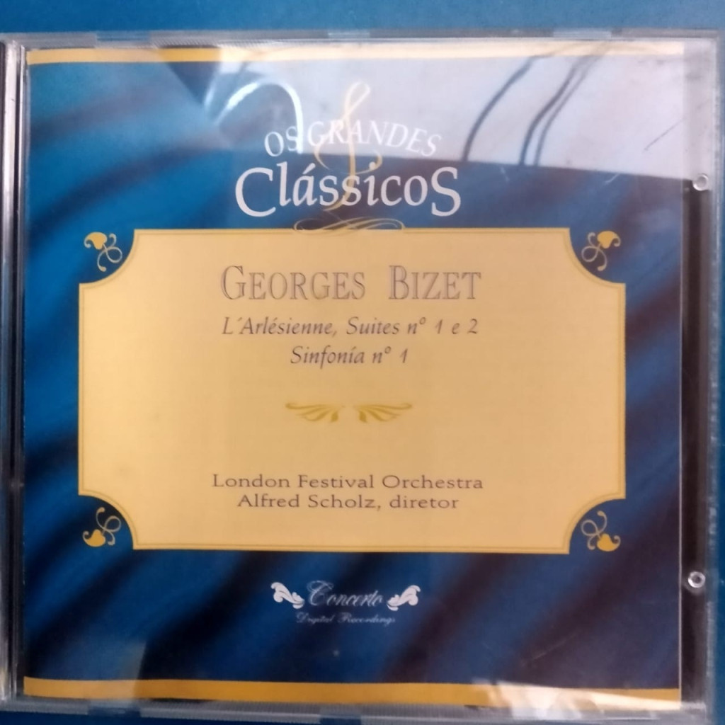 CD LONDON FESTIVAL ORCHESTRA /ALFRED SCHOLZ, DIRECTOR GEORGE BIZET - L´ARLÉSIENNE , SUITES  1 E 2