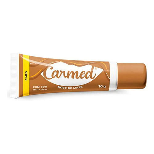 Carmed Hidratante Batom Labial Macio Saudavel Labios Secos Sabor Doce De Leite 10g